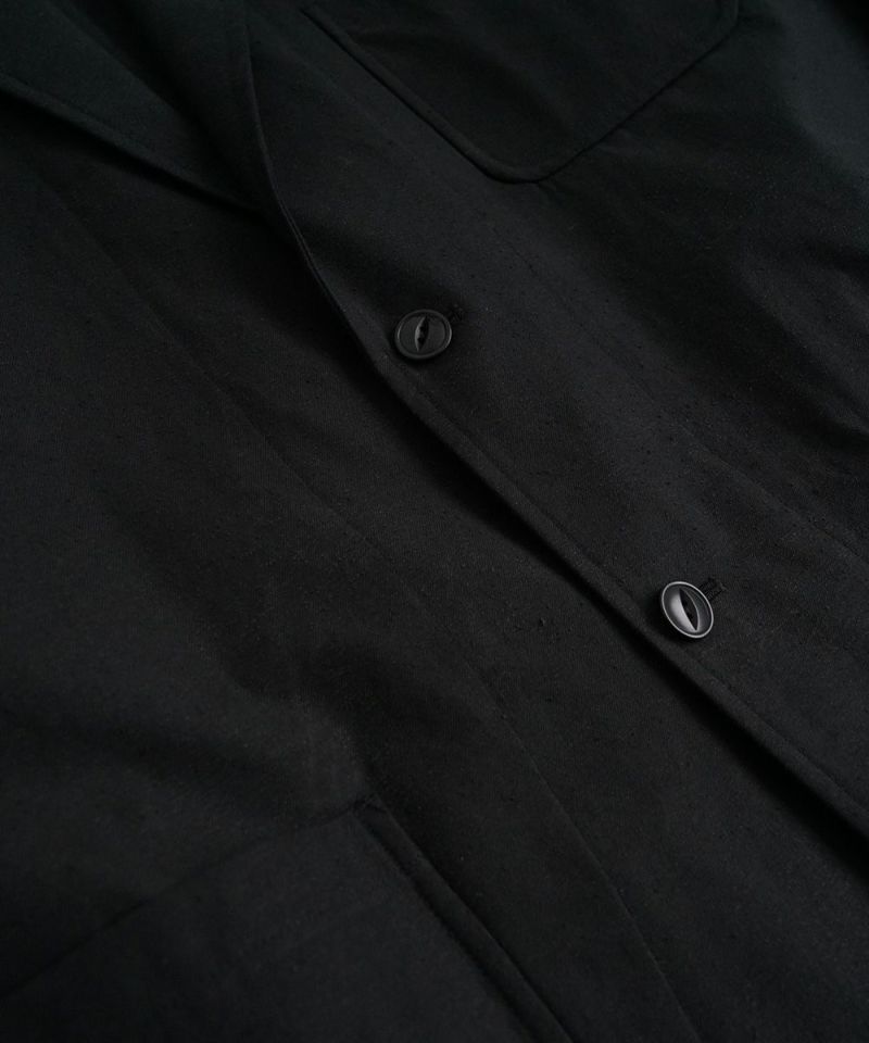 YOKO SAKAMOTOヨーコサカモト2B JACKET　BLACK(YS-26SS-2)