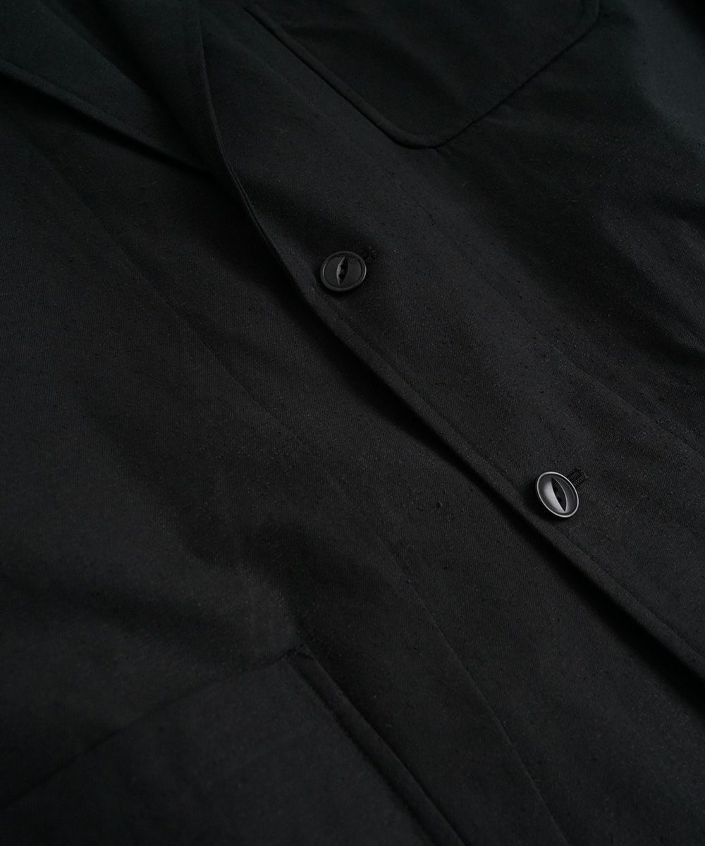 YOKO SAKAMOTOヨーコサカモト2B JACKET　BLACK(YS-26SS-2)