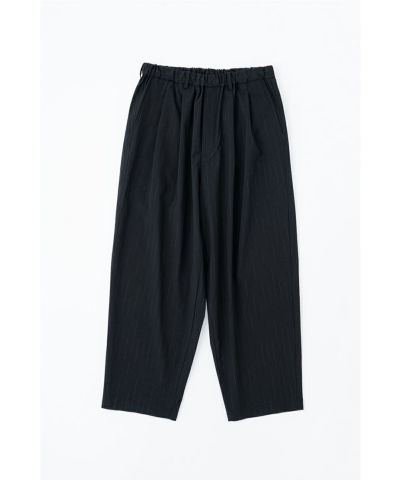 YOKO SAKAMOTOヨーコサカモト DOUBLE PLEATED WIDE EASY PANTS　BLACK　(YS-26SS-35)