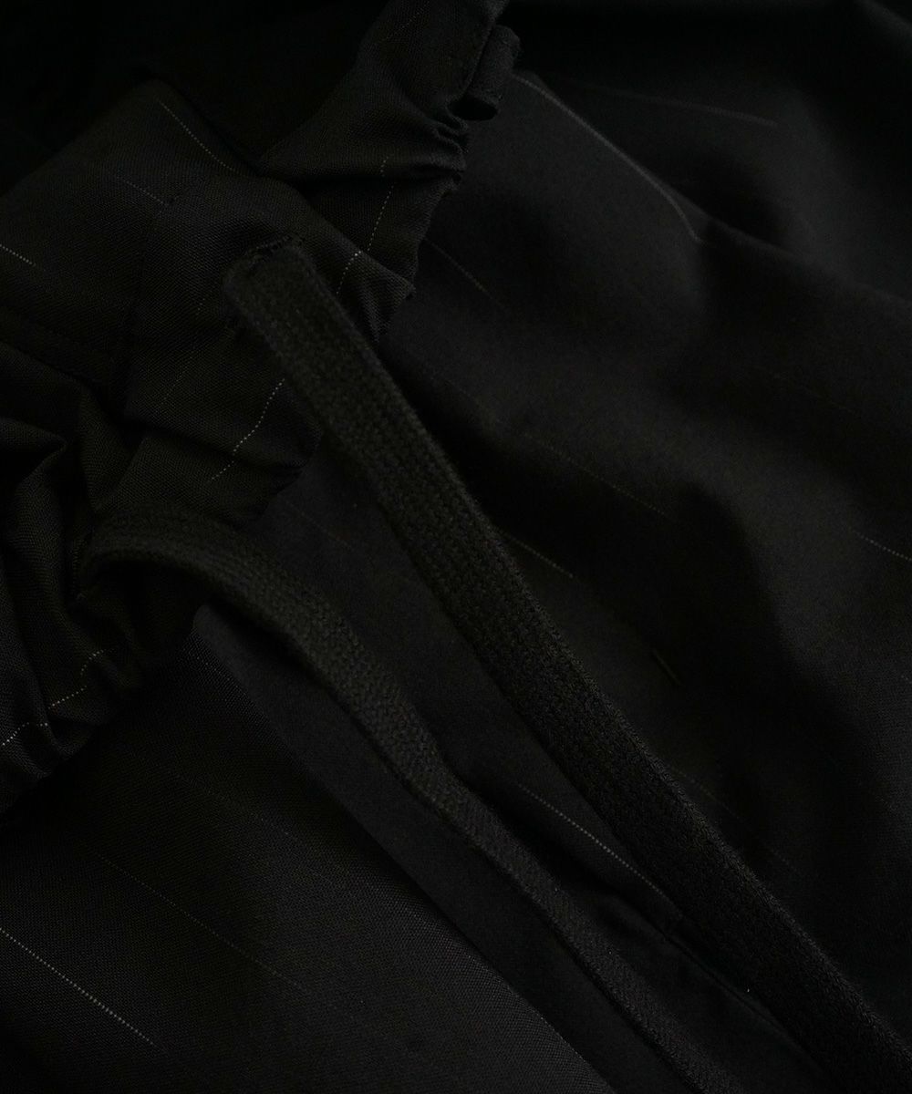 YOKO SAKAMOTOヨーコサカモト DOUBLE PLEATED WIDE EASY PANTS　BLACK　(YS-26SS-35)