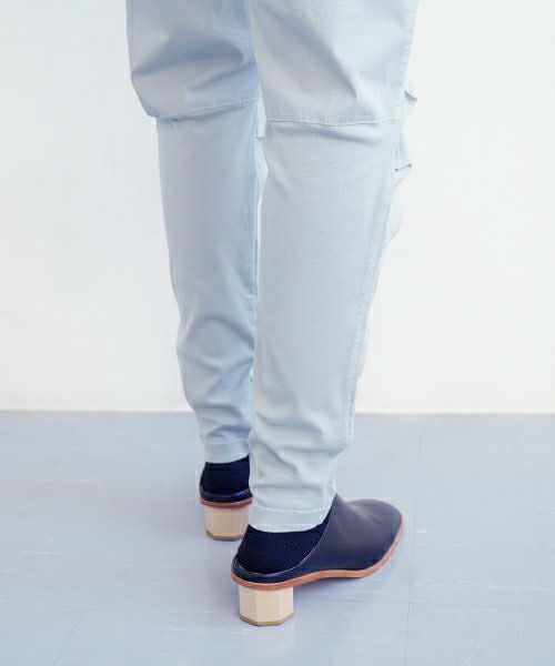 KristenseN DU NORDクリステンセン ドゥ ノルド Casual tapered pants sky blue [M-177/950] カジュアル テーパードパンツ