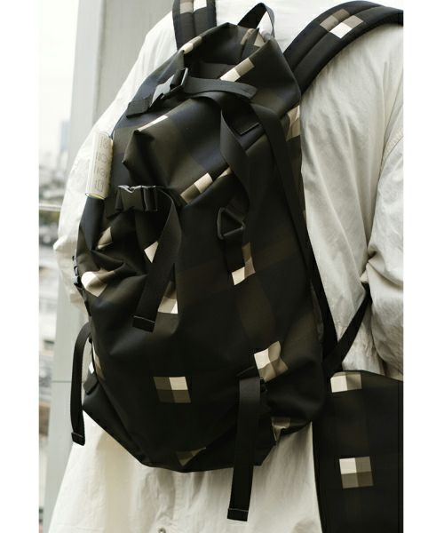 macromauro マクロマウロBIG CHECK KAOS SMALL リュックサック