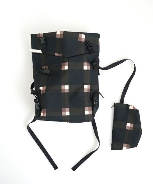 macromauro マクロマウロBIG CHECK KAOS SMALL リュックサック