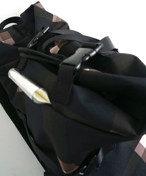 macromauro マクロマウロBIG CHECK KAOS SMALL リュックサック